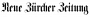 Neue Züricher Zeitung